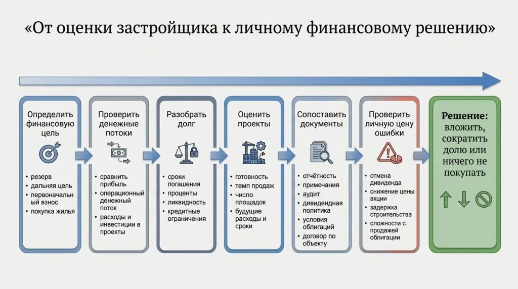 От оценки застройщика к личному финансовому решению